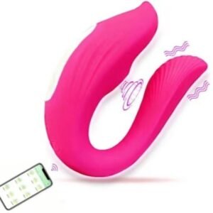 App Controlled U-Shaped Vibrator - Masturbator
