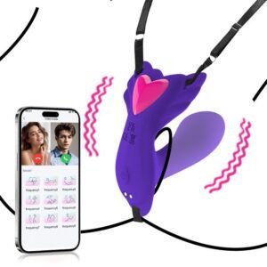App Controlled – Heart Design Wireless Clitoral Masturbat