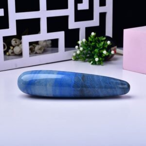 Anal Dildo – Blue Crystal Massage Wand