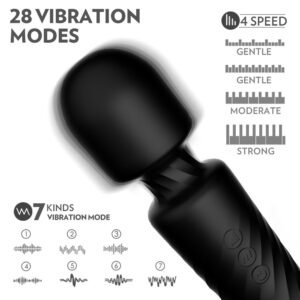 Multi-Frequency Wand Massagers – 28 Vibration Modes